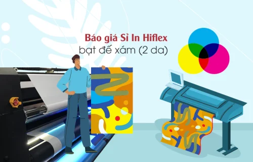 Báo giá Sỉ In Hiflex Bạt đế xám (2da)