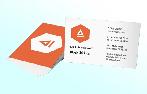 Báo giá Sỉ In Name Card Lốc 10 Hộp