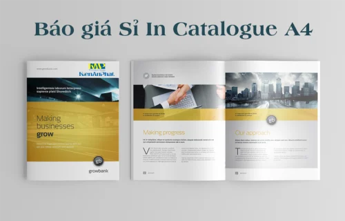 Báo giá Sỉ In Catalogue A4
