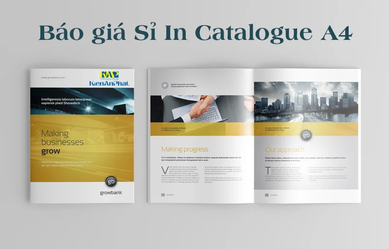 Báo giá Sỉ In Catalogue A4